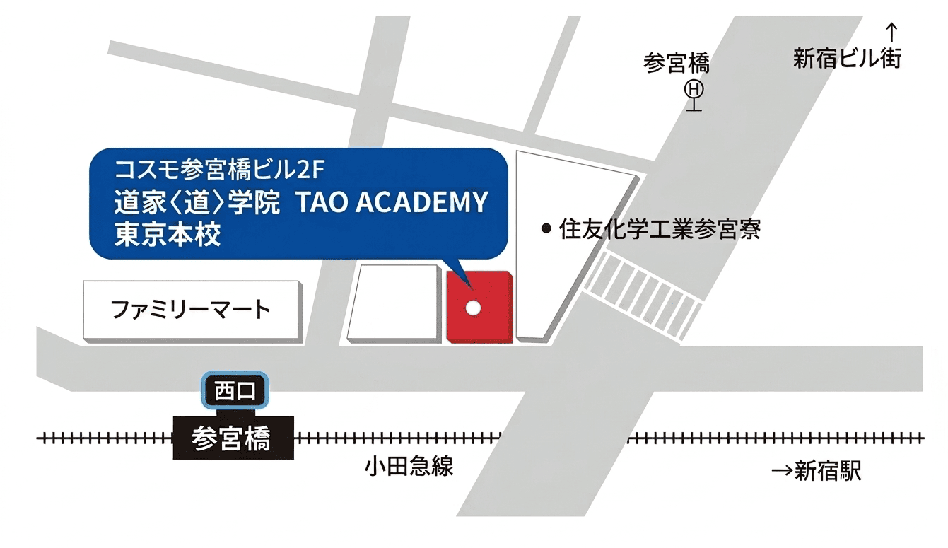 東京道学院 アクセスマップ